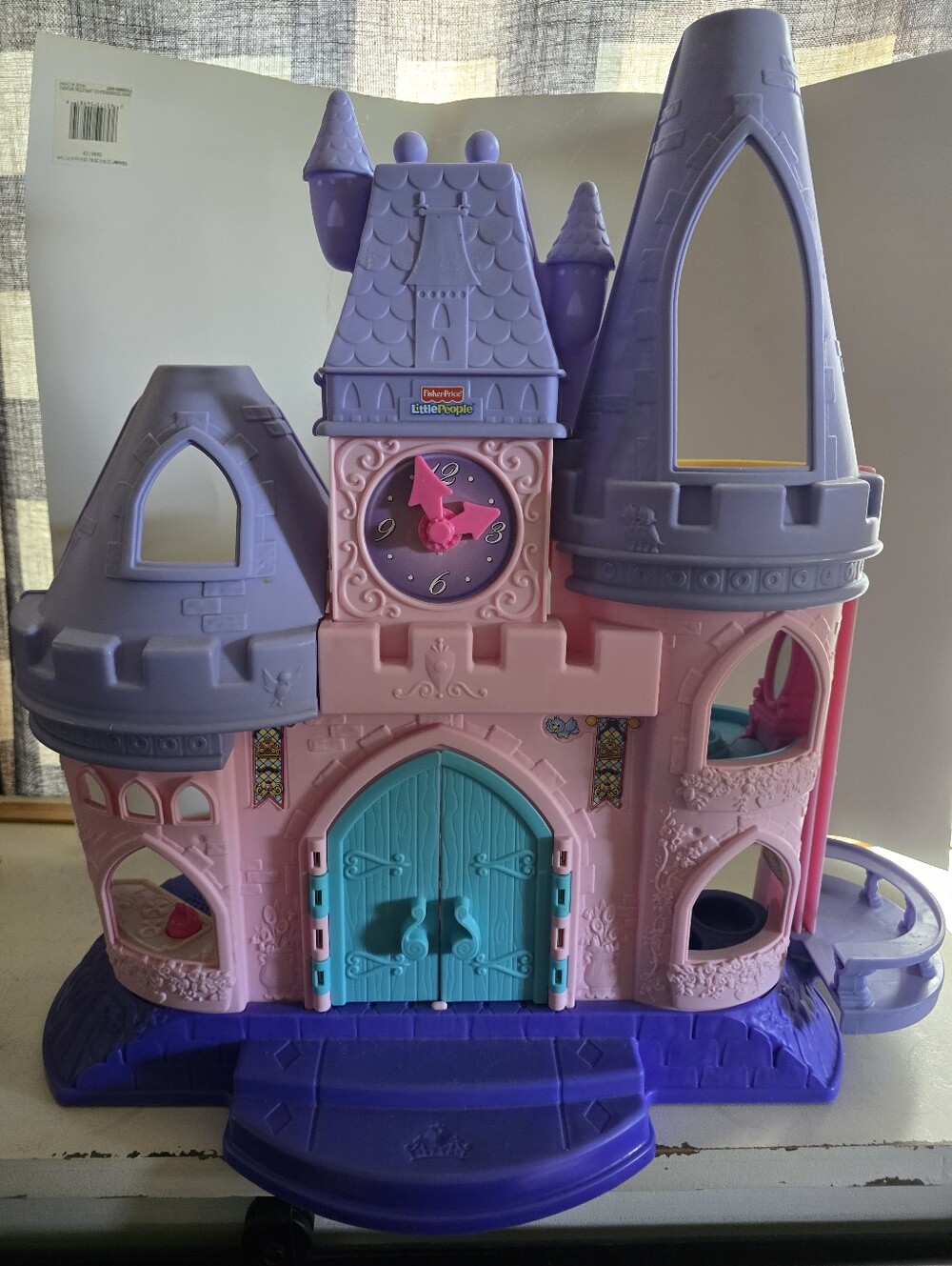 Fisher-Price Little People Pink & Purple Princess Castle Playset